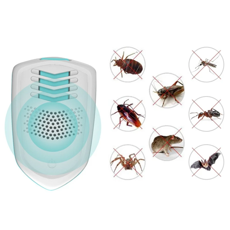 

Anti Mosquito Home Pest Repeller Rejector Cockroach Rats Indoor Electronic Rodents Energy Saving