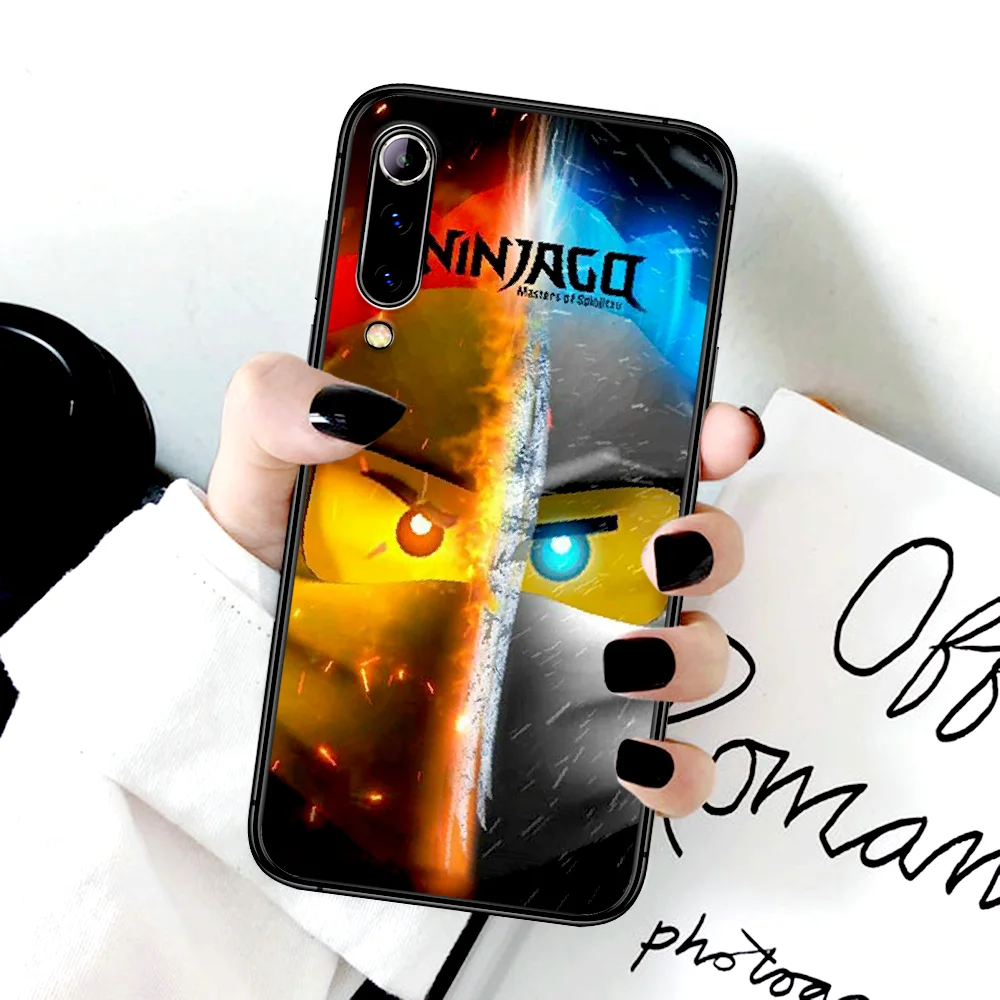

LEGOs Ninjago Game Phone Case For Xiaomi Mi Note 10 A3 9 MAX 3 A2 8 9 Lite Pro Ultra black Etui Pretty Coque Trend Cell 3D Back