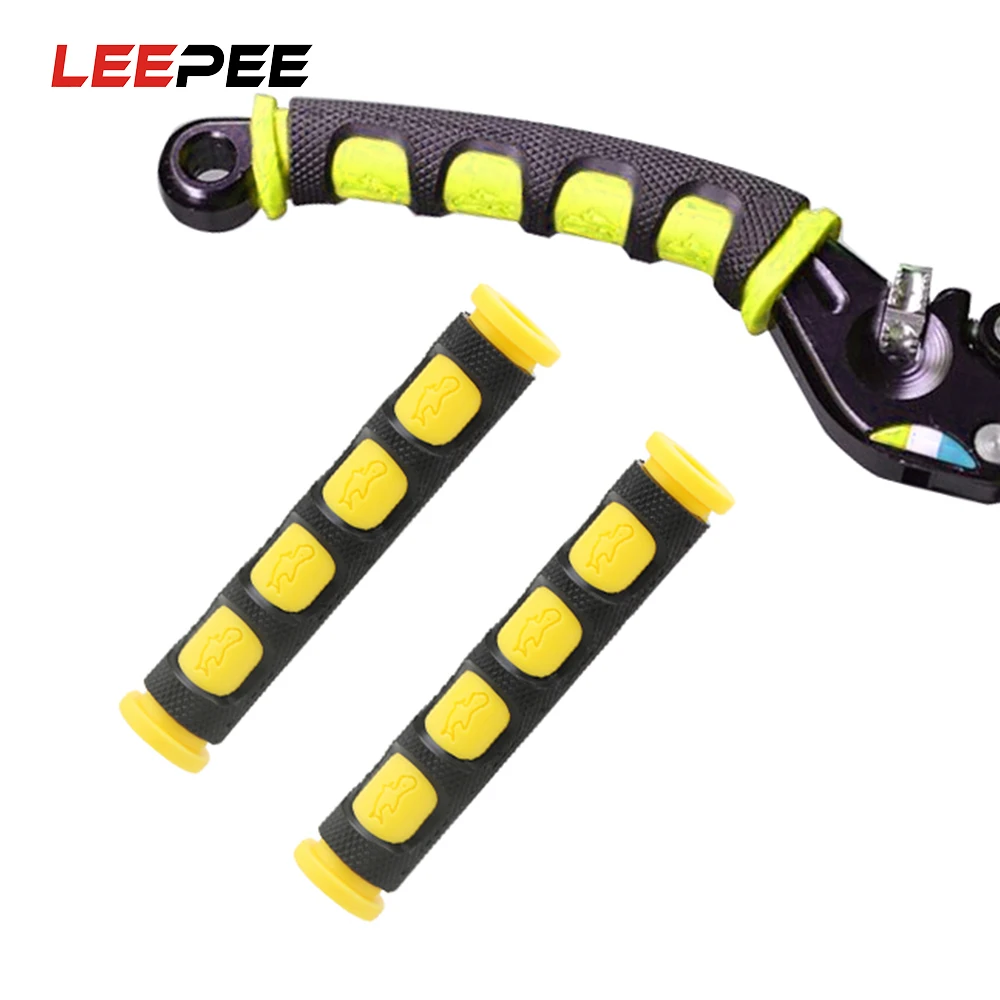 Чехол LEEPEE для мотоциклетного защита рукоятки 2 шт. нескользящий чехол на руль