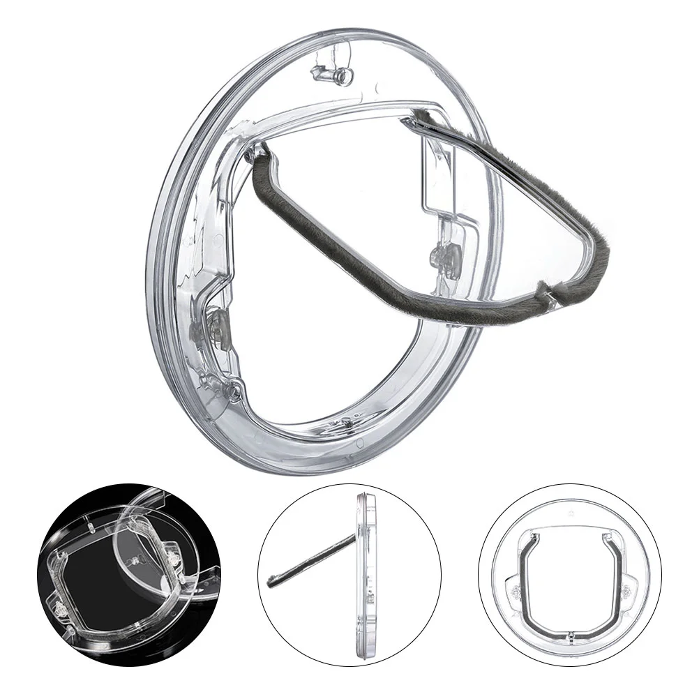 

Входная дверь для кошек, безопасная дверь, отверстие для двойного доступа, прозрачная дверь для собак