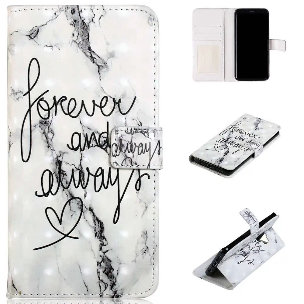 Leather Book Phone Cases For Samsung Galaxy S10 Note 10 Plus Case Flip Cover Wallet For Samsung Galaxy S10E S10 Plus Case - Цвет: 2
