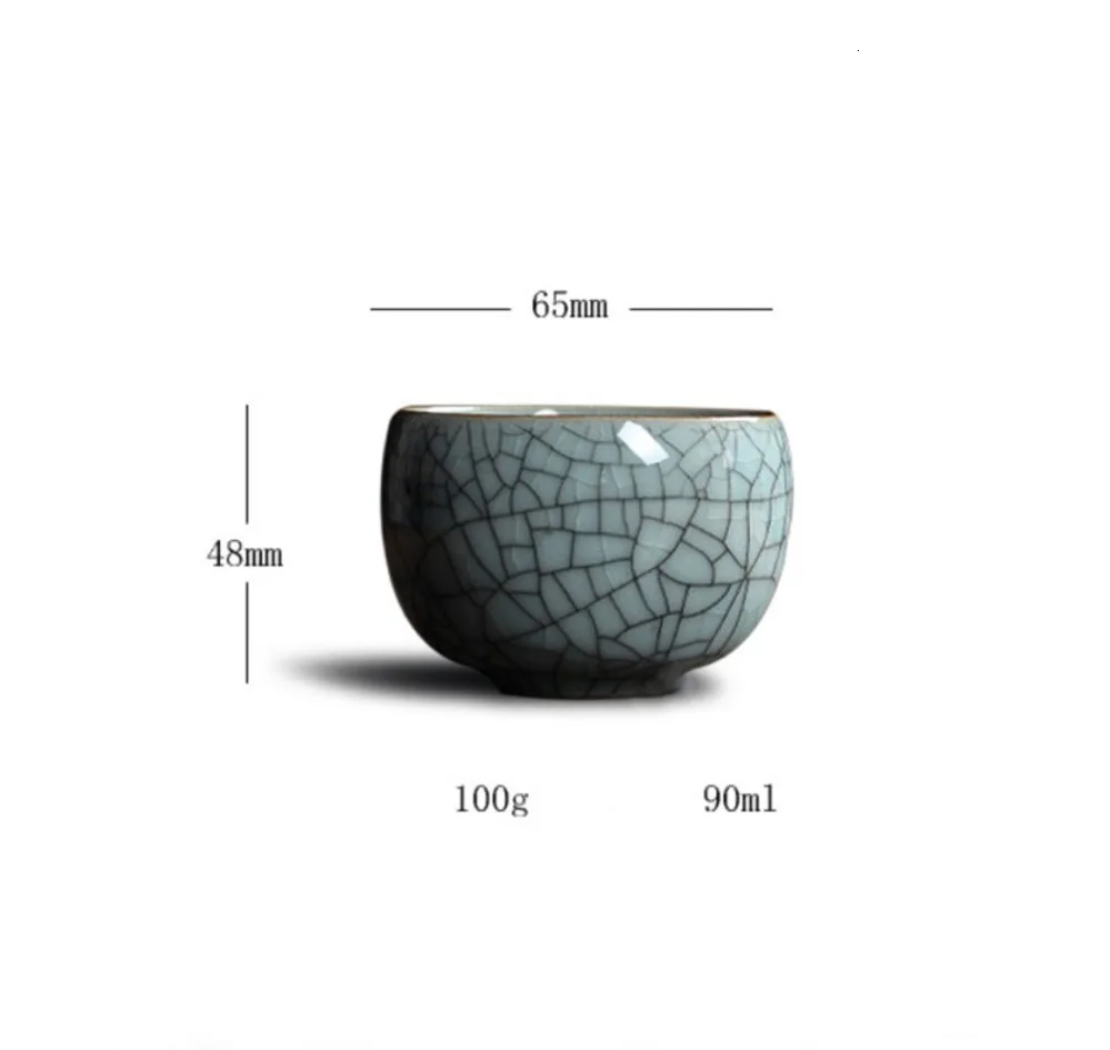 1 шт. Стаканчик из Celadon Longquan crespitate китайский фарфор эскимо кунг-фу китайский чай игра