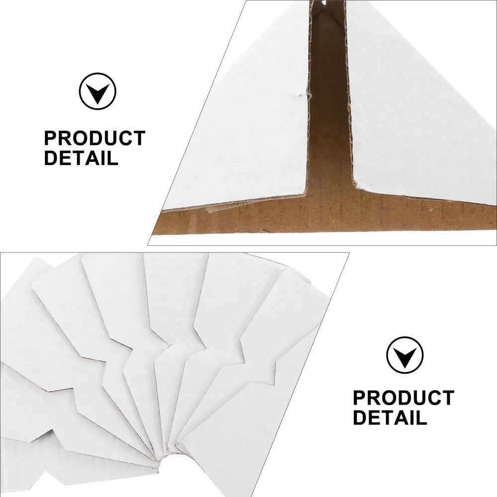 

100 Pcs Frame Corner Protectors Paper Corner Protectors Edge Safety Guard Parts
