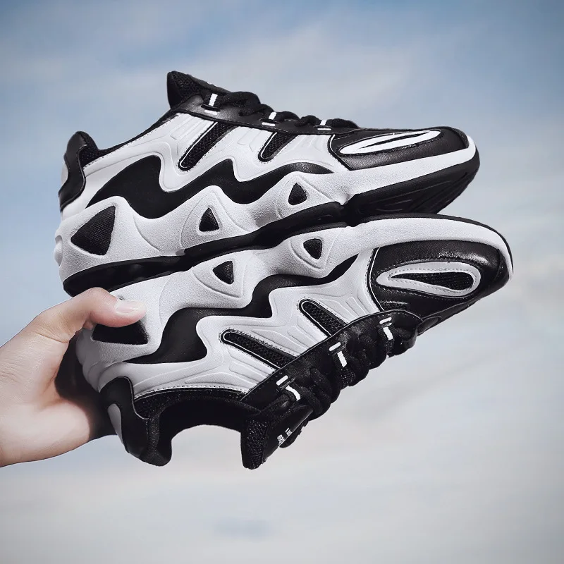 Мужские кроссовки для бега Four seasons амортизирующие носки светильник дышащие