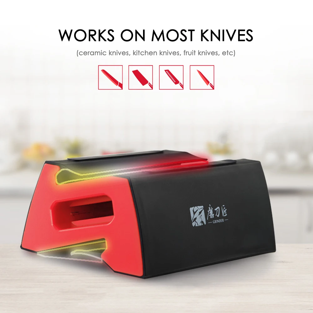 Точильный камень тонкая/грубая комбинация двухсторонняя точилка для ножей