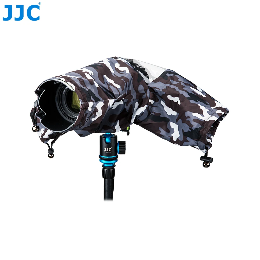 Camouflage Gray JJC RC-1 камера s дождевик для SLR камера с объективом менее 180x140x250 мм водонепроницаемый дождевик - Цвет: Camouflage Gray