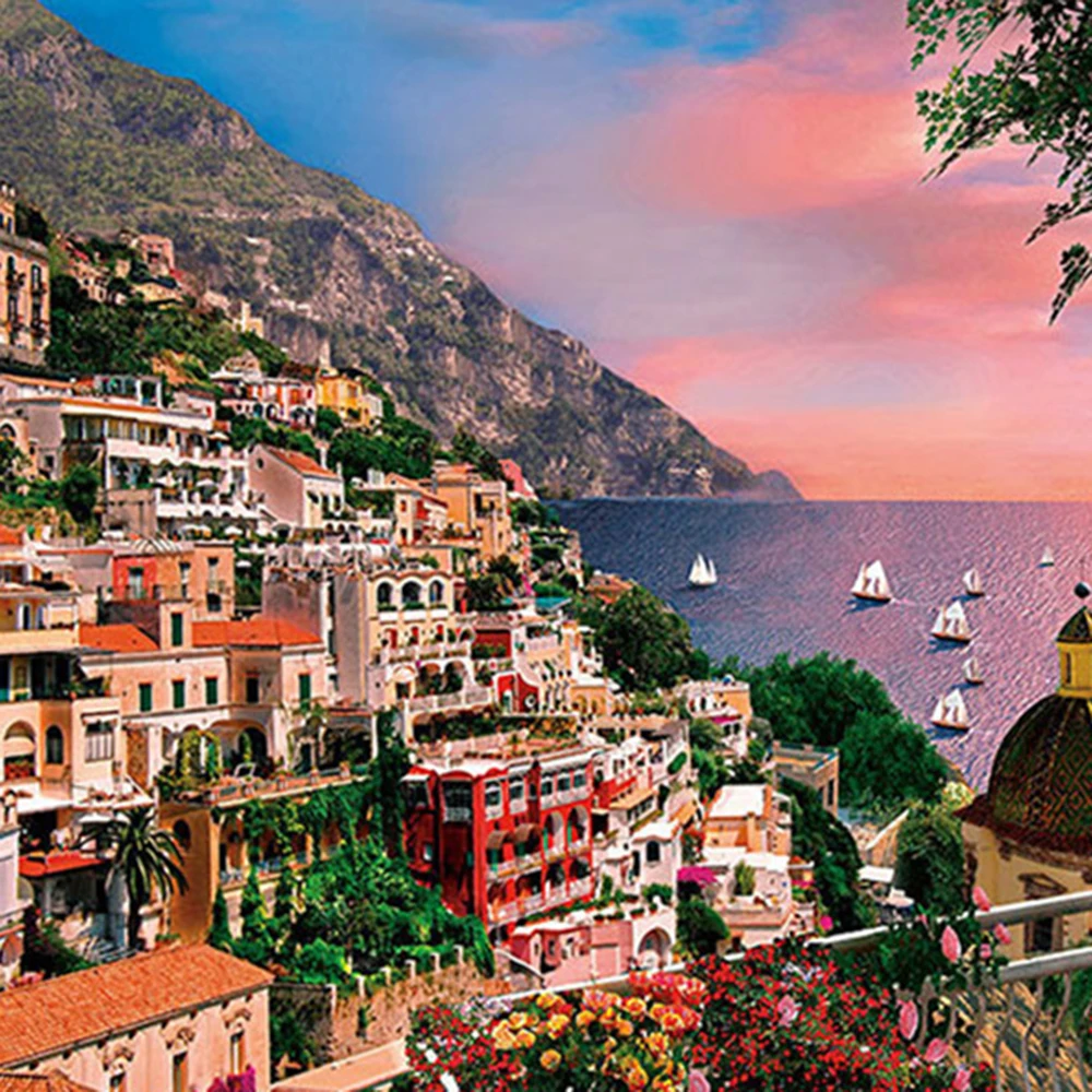 Пазл деревянный в сборе с картинкой 1000 шт.|Сувениры для вечеринок| |