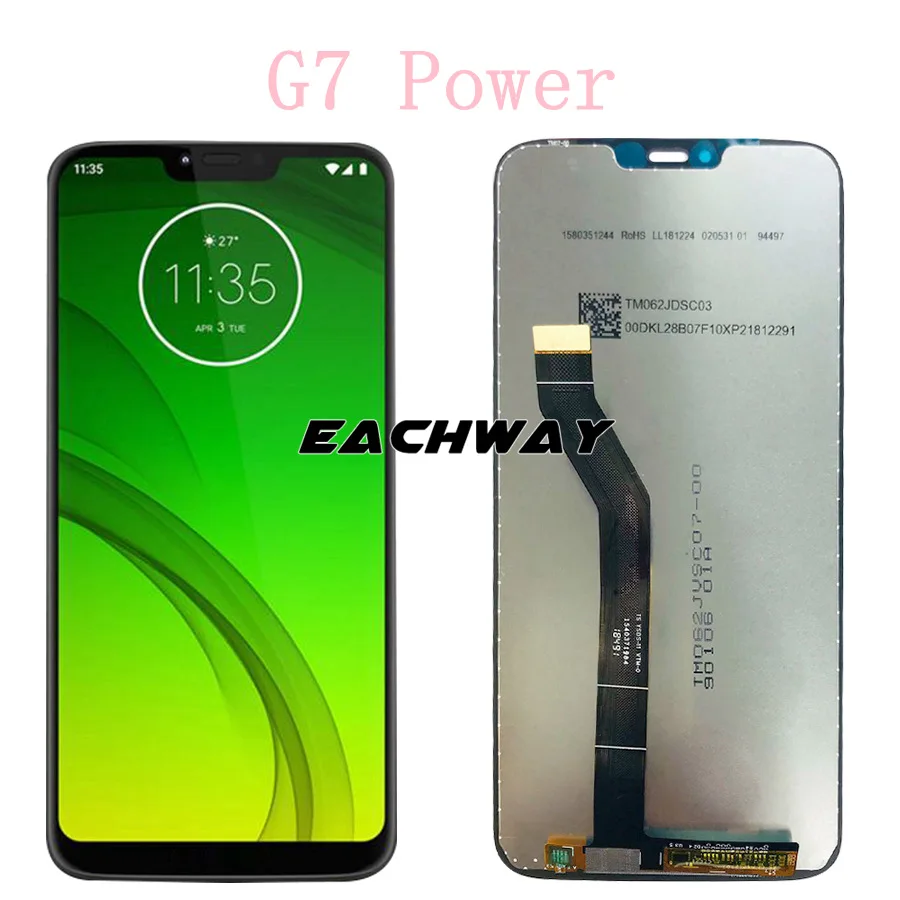 Оригинальный ЖК дисплей G7 для Motorola Moto Power XT1955 Plus сенсорный экран дигитайзер Play