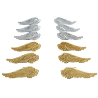 golden chrome wing brass cabinet handles dresser knobs furniture hardware silver kitchen accessories