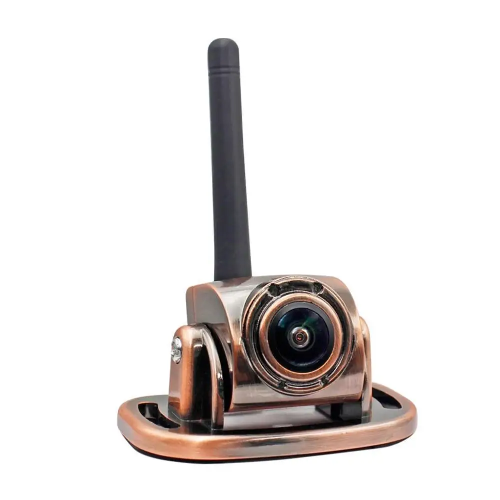 

Wireless Wifi Camera Waterproof Car Backup Metal 180 View Angle Front/Rear View Camera Night Vision Wireless Car Reversing Image