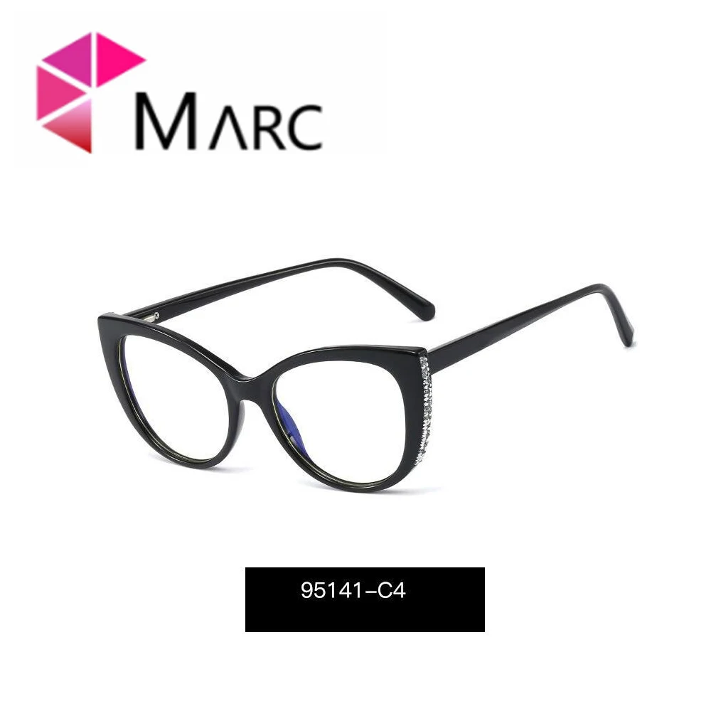 Оправа для очков кошачий глаз Женские аксессуары круглые декоративные очки