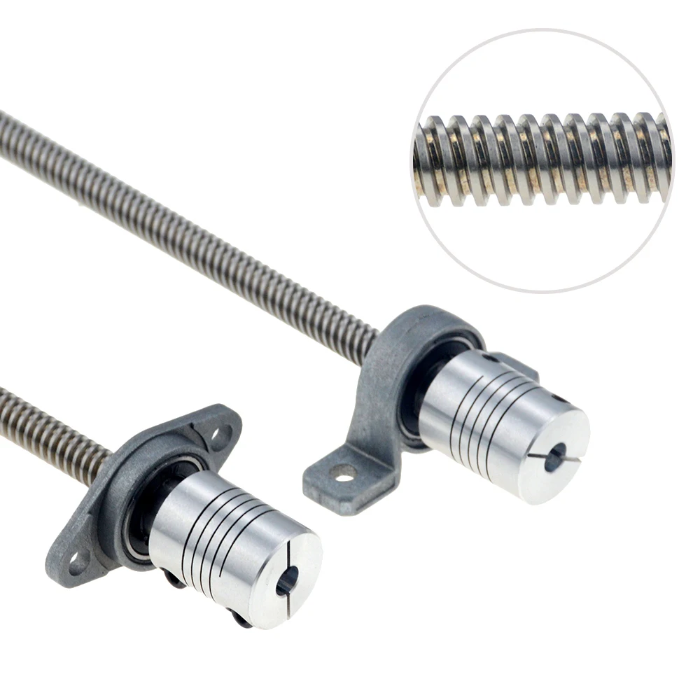 Направляющие для 3D-принтера рельсовые наборы T8 длина ходового винта 300 мм +