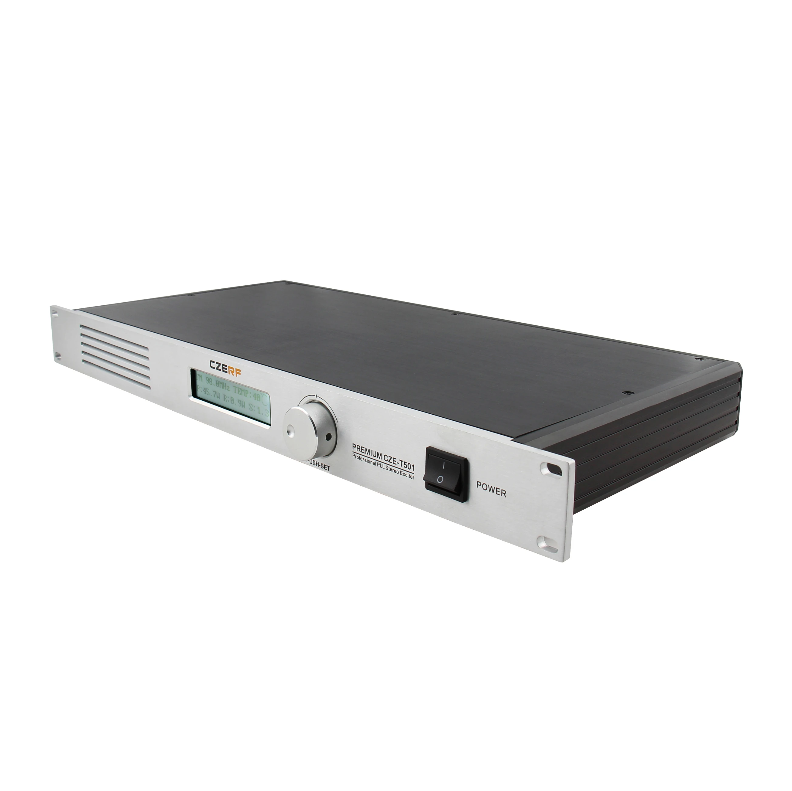 Профессиональный CZE-T501 0-50 Вт регулируемый FM стерео передатчик hdmi прямая