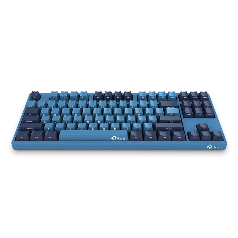 Игровая клавиатура AKKO 3087SP с океанской звездой, 87Key type-C, проводная клавиатура Cherry MX с переключателем PBT, Механическая игровая клавиатура для ПК и ноутбука