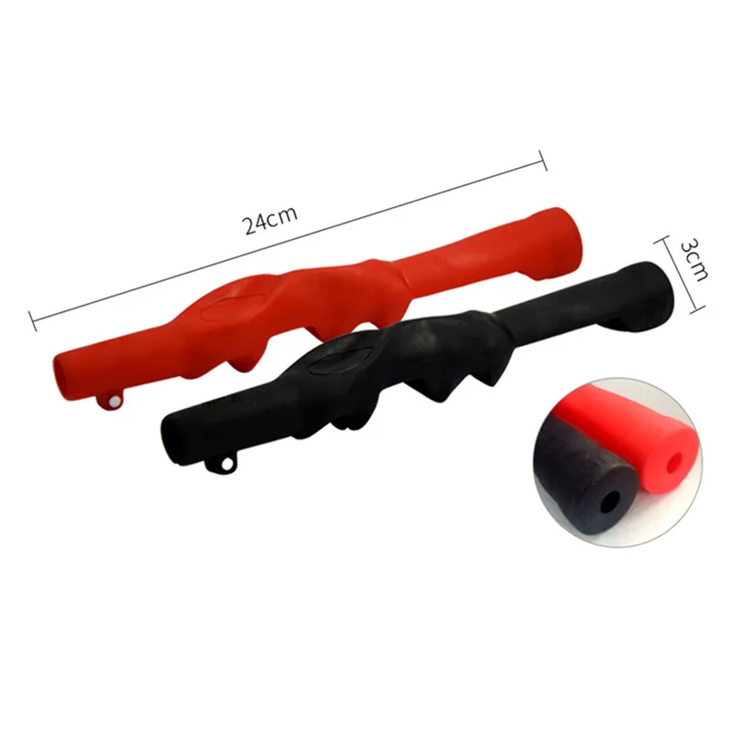 

High Quality Durable Rubber Golf Hand Shape Handle Golf Practice Pole Grip Swing Training Grip Outdoor Aids