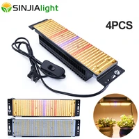 4pcslot 300w led grow lights full spectrum 465 led indoor plant growth lamp fitolamp for growbox flowers seeds greenhouse