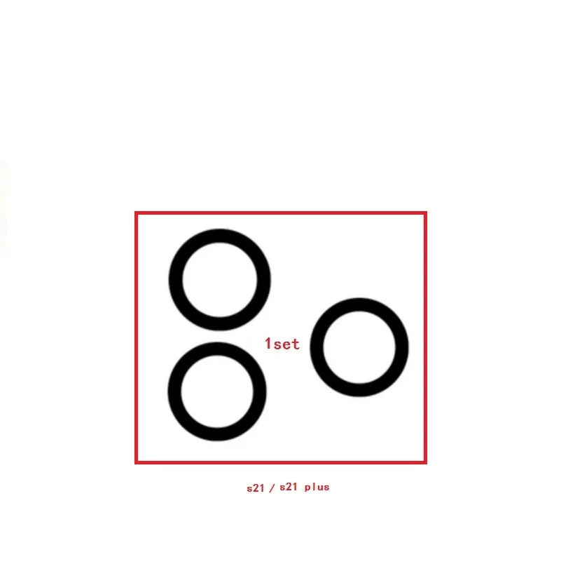 10Set Rear Back Camera Glass Lens Cover For Samsung Galaxy S21 Plus Ultra With Ahesive Sticker Replacement Parts | Мобильные