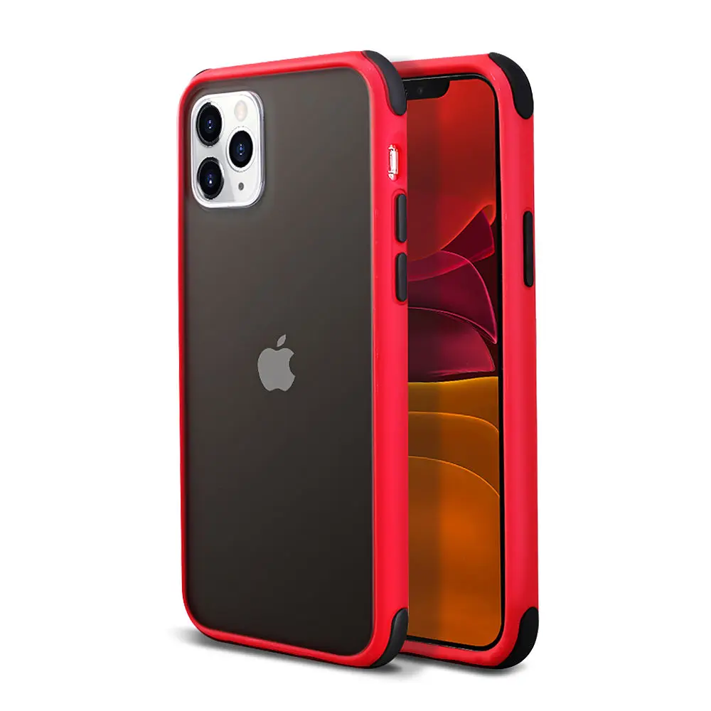 Матовый Прозрачный чехол для телефона iPhone 11 XR XS Max X 6 6S 7 8Plus Siliicone защитный бампер жесткий чехол для телефона