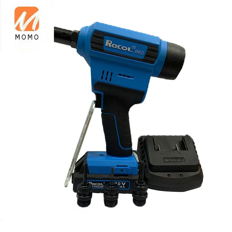 

20KN Industry Level Fully Automatic Battery Riveting Nut Rivet Tool Gun for M3 M10