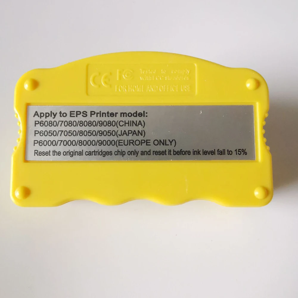 P6000 картридж чип Resetter для Epson SureColor P6080 P6050 P7050 P8050 P9050 P6000 P7000 P8000 P9000 картриджа с тонером