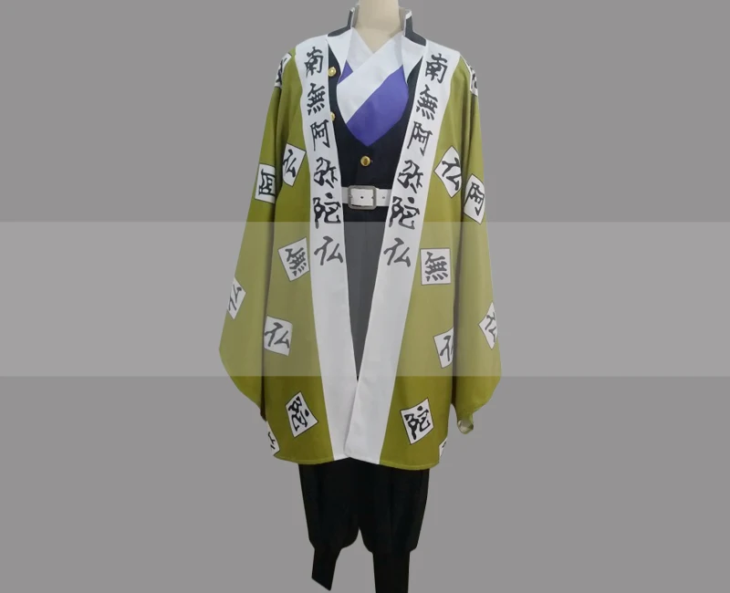 Костюм для косплея Kimetsu no Yaiba Gyomei Himejima|Костюмы аниме| |