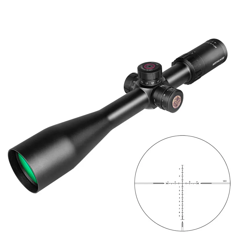 Горячая Распродажа тактический прицел westthunter охотничий 4 20X50sfir с гравировкой