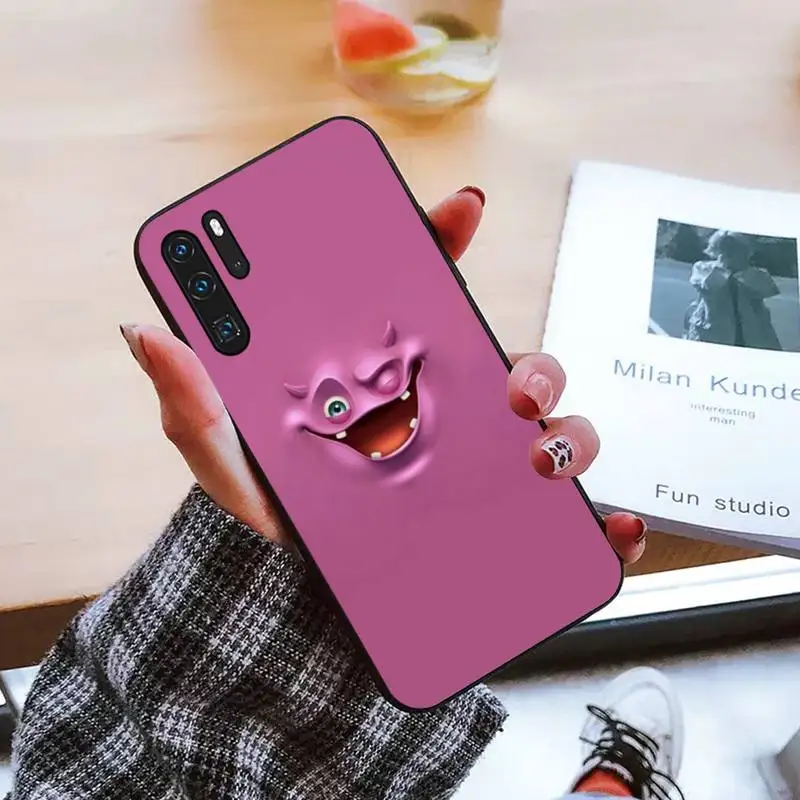 

Three-dimensional Emoticon cute funny cartoon Phone Case For Huawei honor Mate P 9 10 20 30 40 Pro 10i 7 8 a x Lite nova 5t