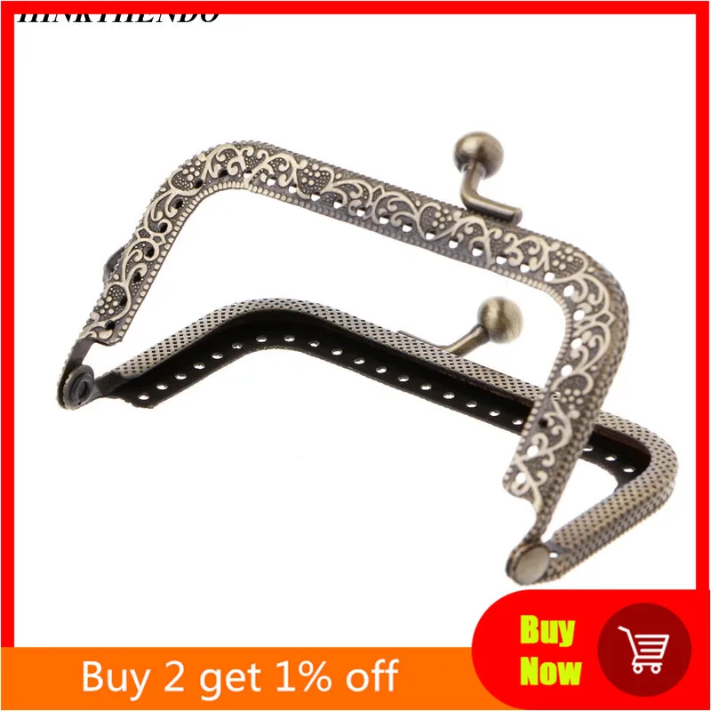 1PC Metal Frame Kiss Clasp Arch For Coin Purse Bag Accessories DIY Bronze 8.5cm