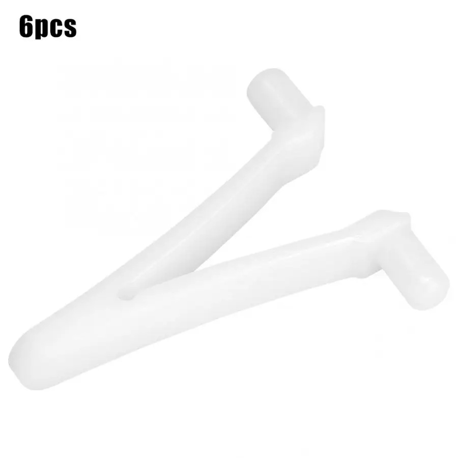 6 шт бассейн питания V зажим для бассейна спа кисть грабли листьев с деревянной