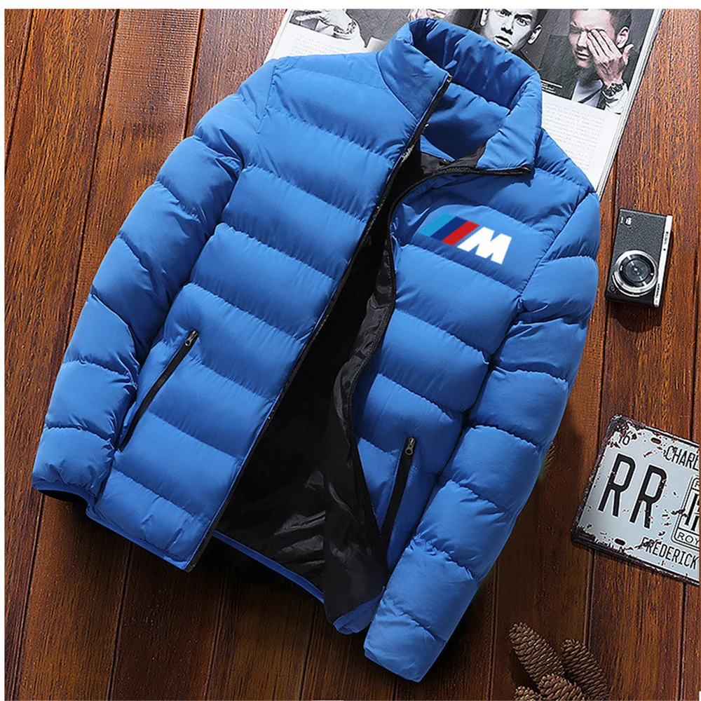 

Осенне-зимняя новая пуховая куртка в стиле ретро мужская повседневная куртка модная уличная мужская куртка с воротником-стойкой однотонно...