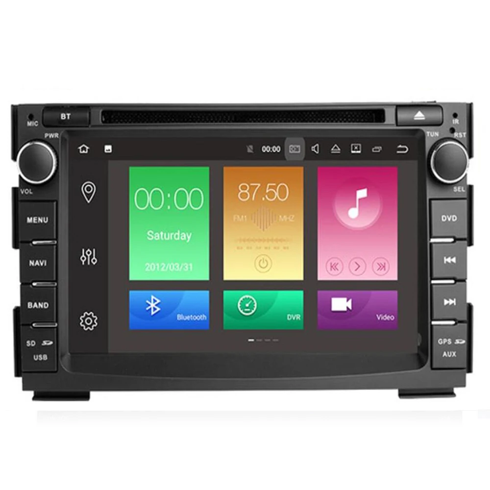 DSP IPS 4G 64G 2 din Android 10 Автомобильный мультимедийный dvd-плеер GPS Авторадио для Kia Ceed 2009
