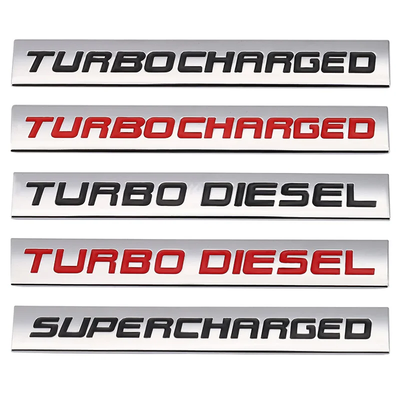 1 шт. 3D Металлическая Автомобильная наклейка TWIN Turbo Diesel с турбонаддувом Логотип