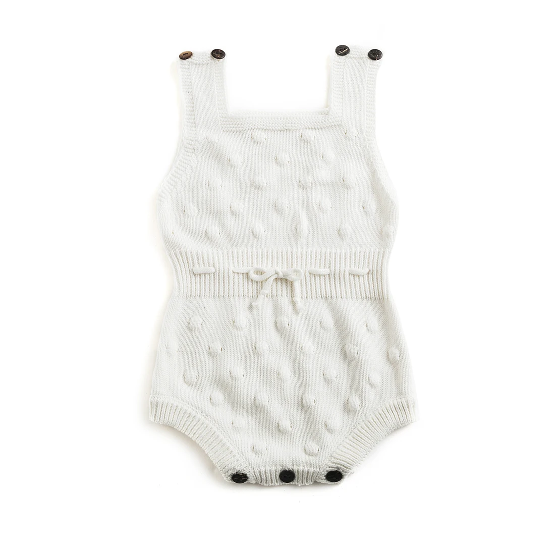 Curipeer/вязаные комбинезоны для девочек милые Одежда новорожденных Infantil комбинезон