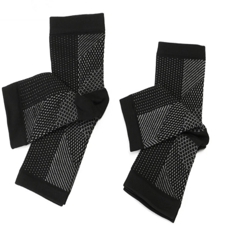 1 пара против усталости глаз компрессионный рукав на ногу циркуляции ноги