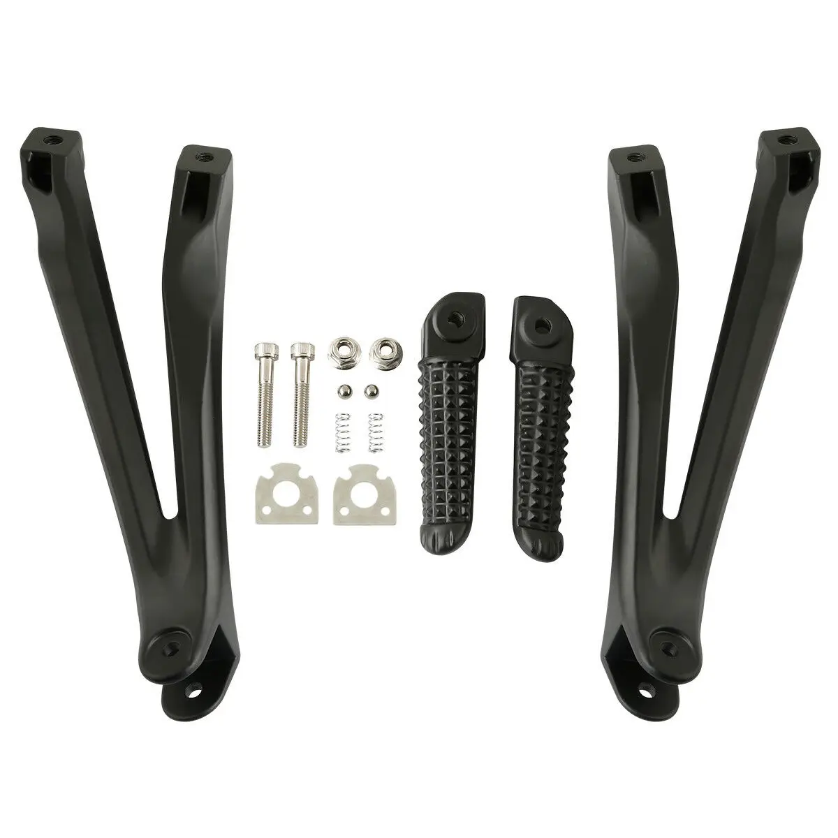 Фото Комплект кронштейнов для подножки мотоцикла Yamaha YZF R1 YZFR1 2004-2008 2005 06 07 №1