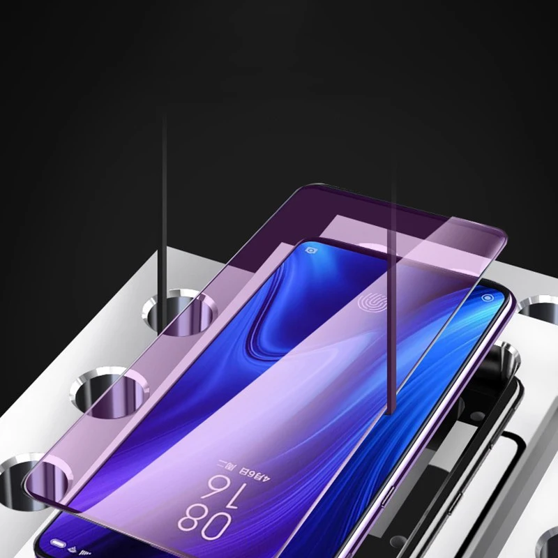 Полное покрытие анти синий луч закаленное стекло для OPPO K3 Reno Z светильник