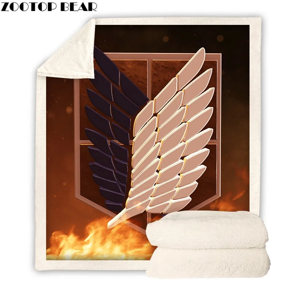 Детское покрывало из микрофибры Fire Anime вечерние покрывала для взрослых 2020|Одеяла|