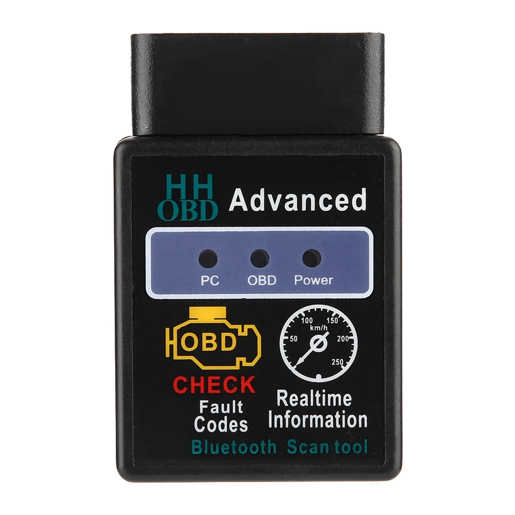 Автомобильный Профессиональный диагностический ODBII Черный ABS автомобильный