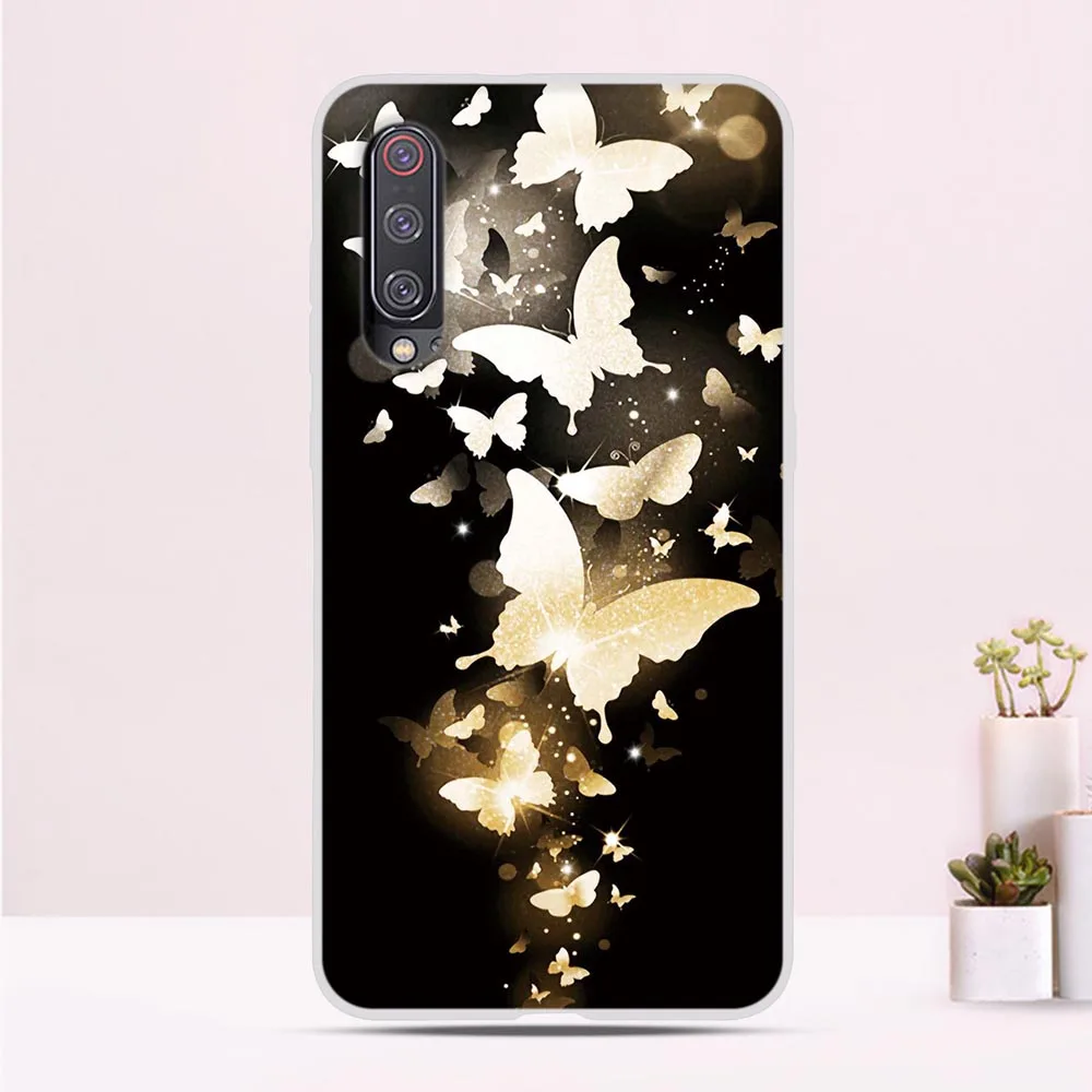 Чехол для Xiaomi Mi 9 мягкий силиконовый чехол с 3D рисунком чехлы Xiomi Mi9 SE