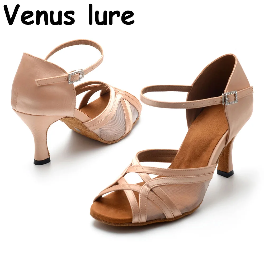 

Туфли женские для латиноамериканских танцев, на высоком каблуке, 7,5 см