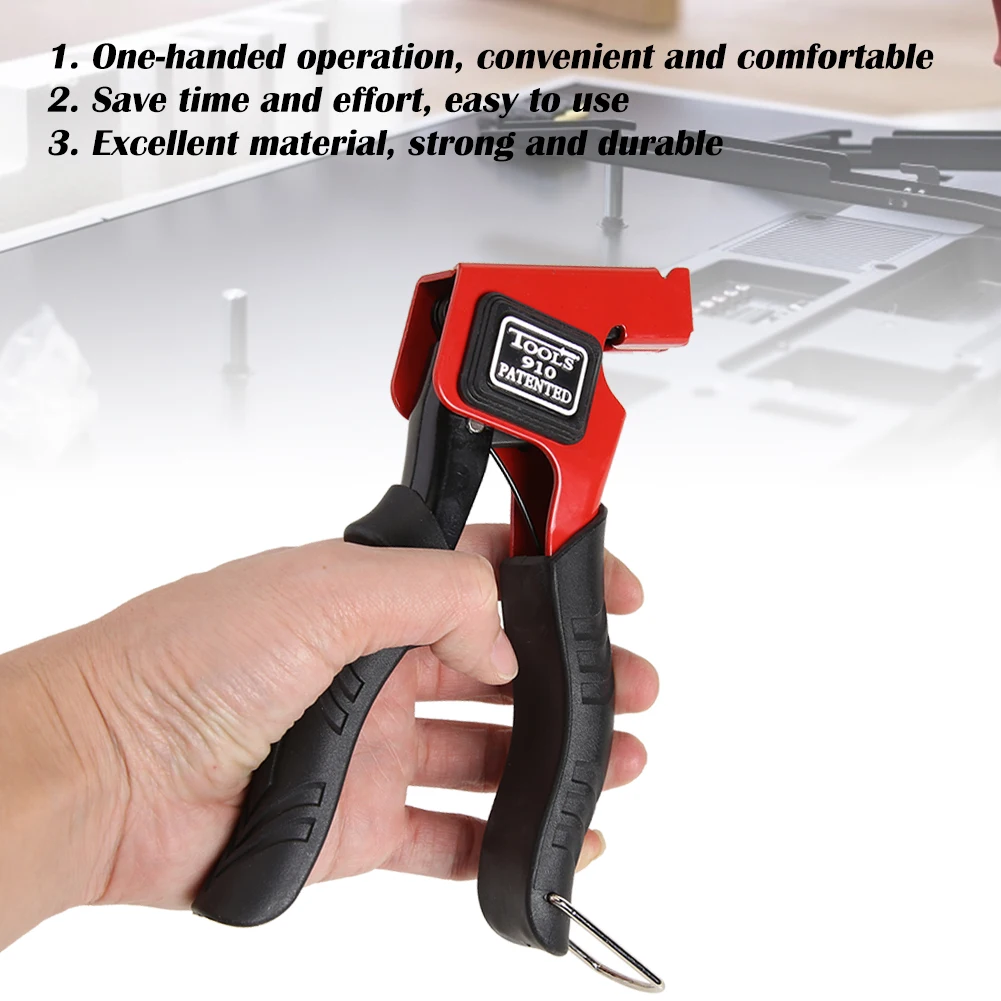 

Hollow Riveter Gun Riveting Tools Kit Nuts Nail Gun Orchid Riveting Repair Tools Hand Automotive Processing Supply
