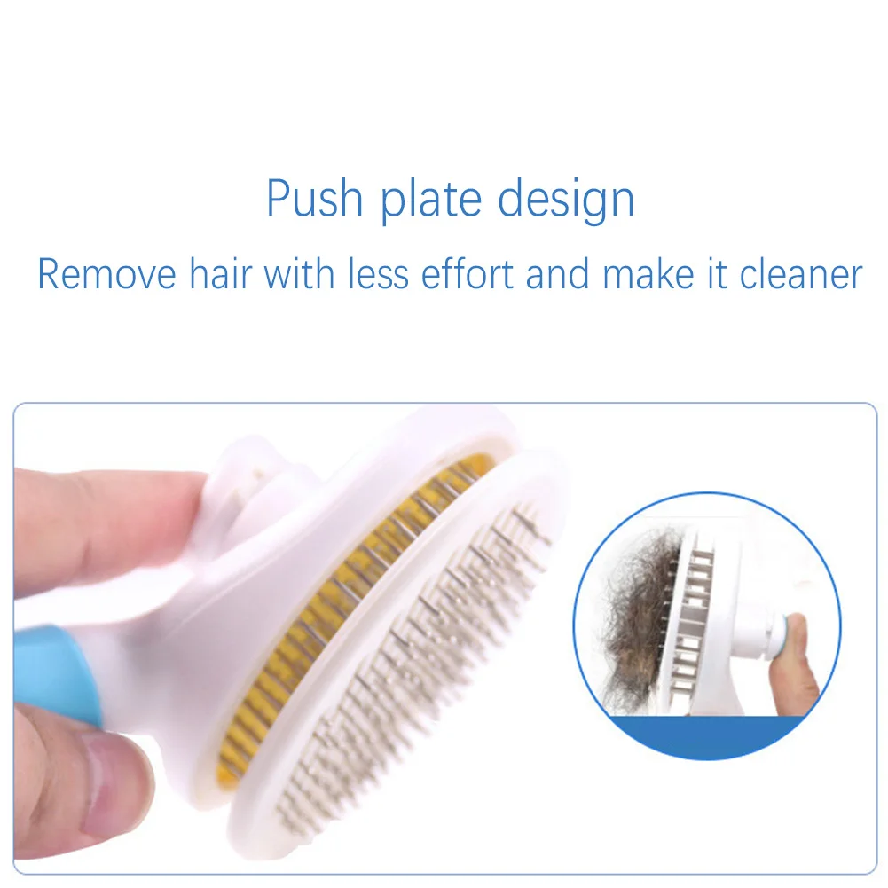 Расческа для удаления шерсти домашних животных щетка у собак и кошек груминга