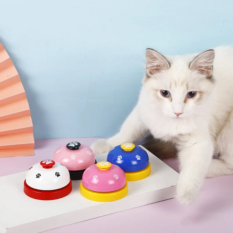 

Pet Dog Training Bell Meal Feeding Call Puppy Metal Potty Training Pet Training Bell Responder Pet Interactive Training