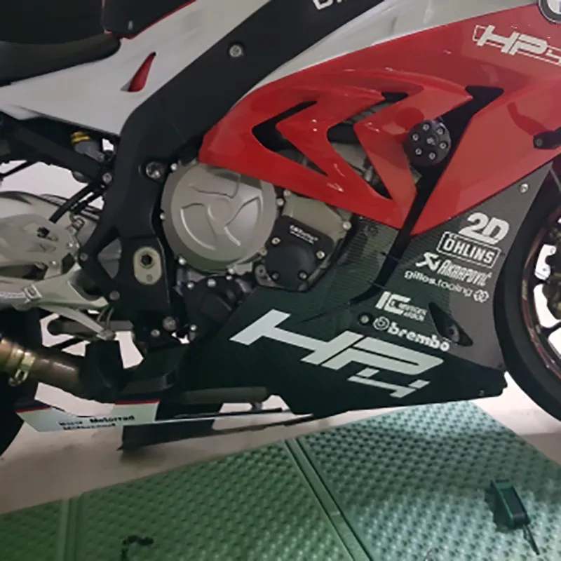 Для BMW S1000RR Hp4 нижний корпус обтекатель для живота ABS пластик углерод цвет HP4 2015