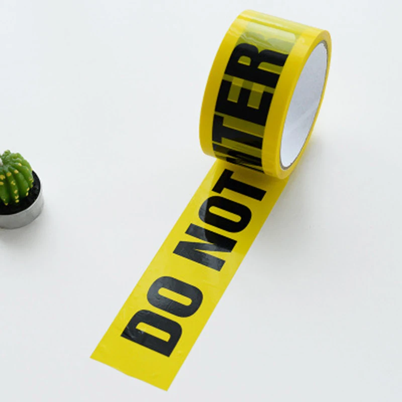

4.8cmx25m Barricades Ribbon Danger Tape Safety Caution Tape Warning Tape GK99