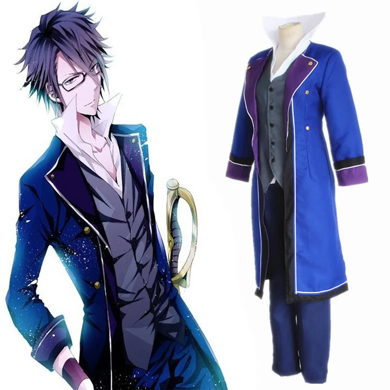 

Anime K Return Of Kings Cosplay Costumes Fushimi Saruhiko European Style Uniforms Cosplay Costume Halloween Christmas Party Suit