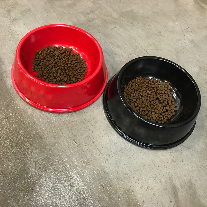 Миски для корма собак миска питомцев миски красные черные кошек кормушки С