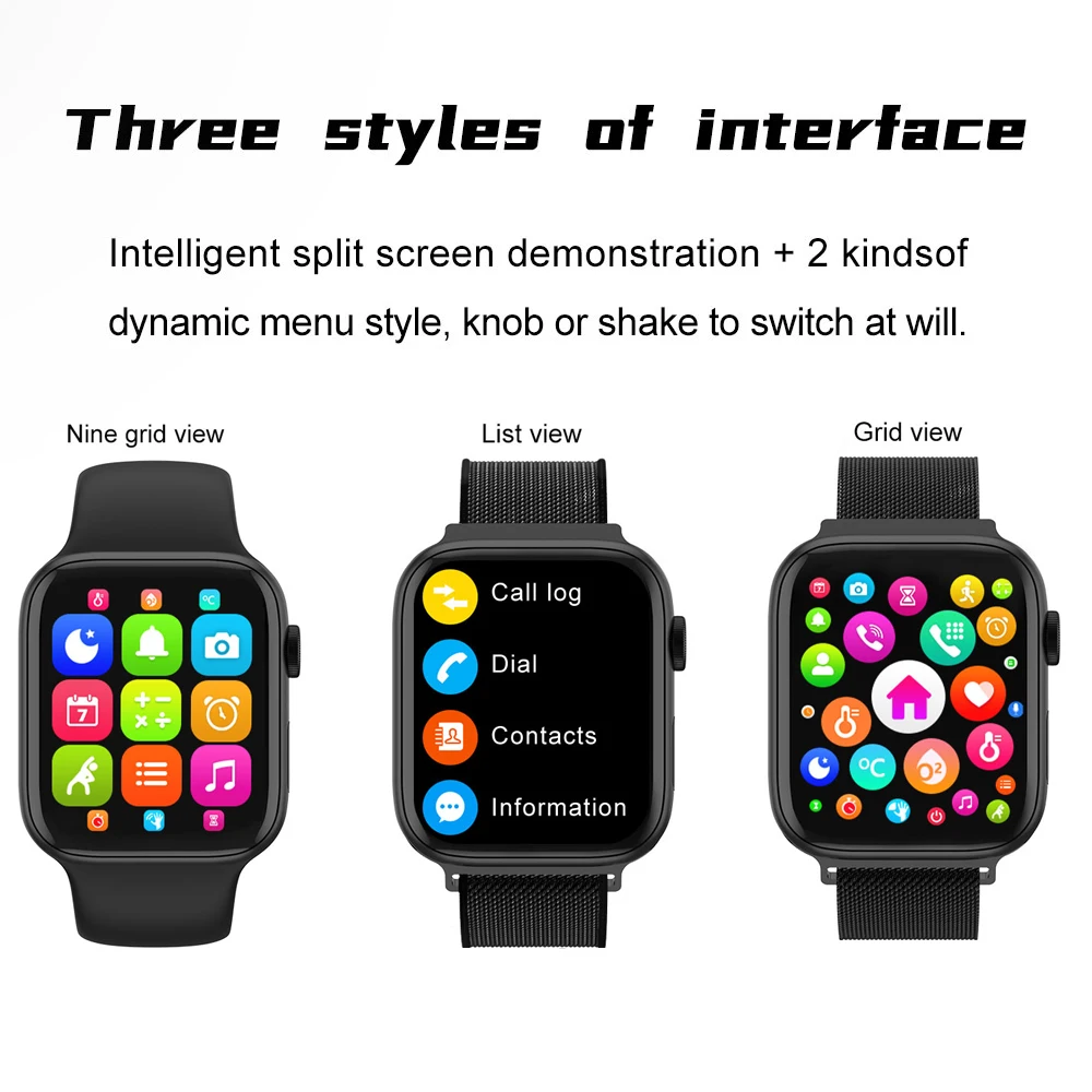 

FK75 Smart Watch Series 6 1.75HD Infinite Screen FK78 Bluetooth Call Custom FK88 Background Heart Rate Monitor FK99 Smartwatch