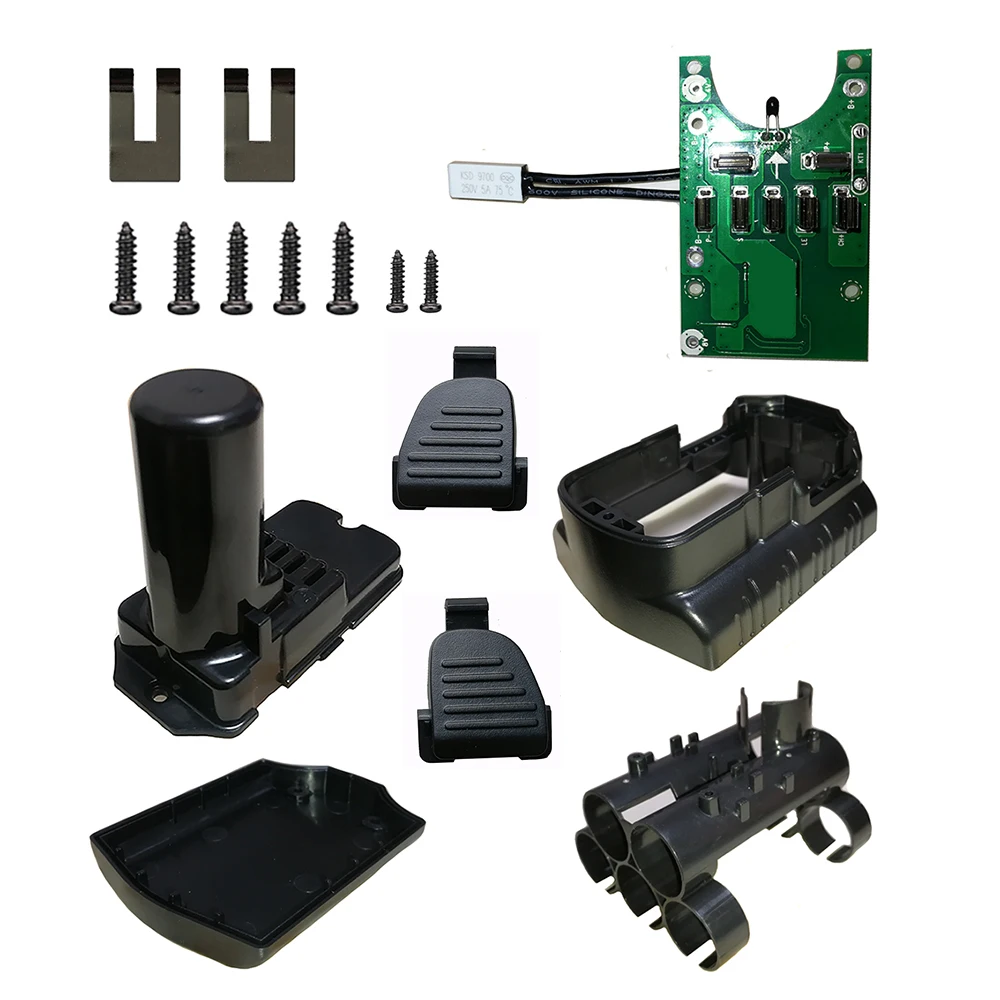 BCL1015 BC1030 Li-ion Battery Plastic Case PCB Charging Protection Circuit Board Box Shell For Hitachi 10.8V 12V 1.5Ah 3Ah Tool |