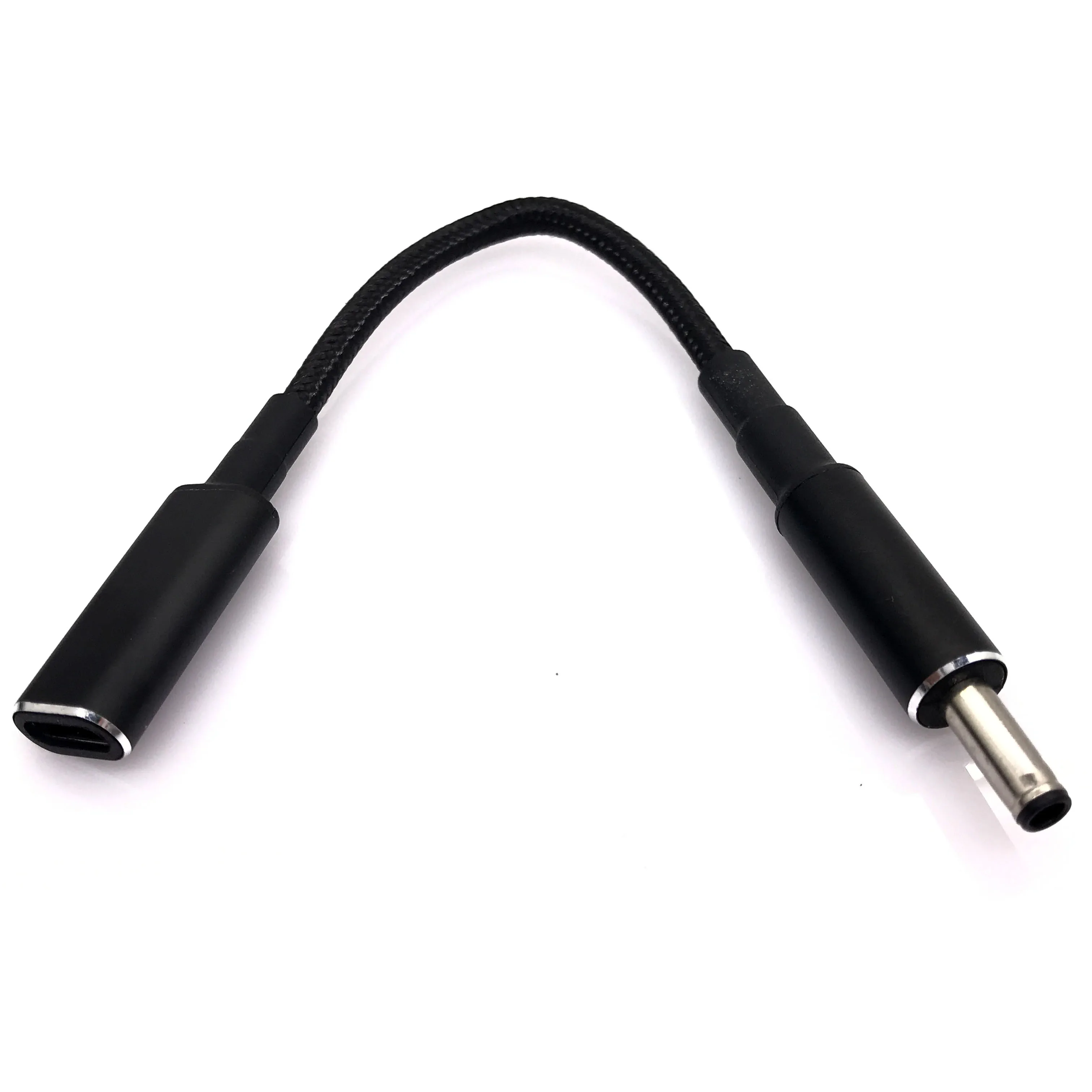 100 Вт USB3.1 Тип C гнездовой к DC 4 5*3 0 мм Мужской PD для Dell Inspiron 15 5558 3551 3552 ноутбук разъем